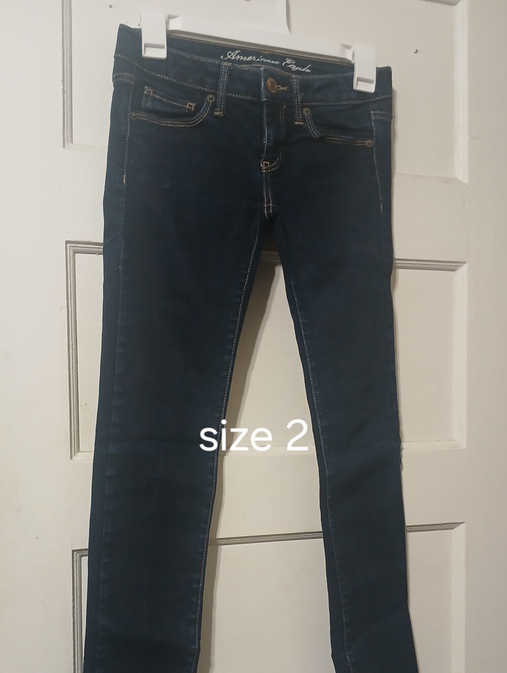 American Eagle Outfitters Dark Blue Skinny Jeans